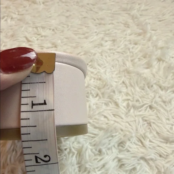 Marco Tozzi Size 6-1/2 to 7 Blush Pink 1-1/2” Heeled Sandals New - Picture 10 of 10